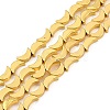 Electroplated Synthetic Non-magnetic Hematite Beads Strands X-G-C156-03G-1