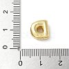 Brass Micro Pave Cubic Zirconia Beads KK-P290-61G-D-3