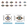 Alloy Enamel Pendants ENAM-CA0001-05-2