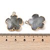 Natural Labradorite Pendants G-P566-01G-08-3