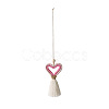 Cotton Tassel Pendant Decorations HEAR-PW0001-139C-1