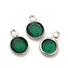304 Stainless Steel with Glass Charms STAS-G305-11P-4