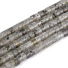 Natural Labradorite Beads Strands G-F631-A38-2