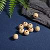 Natural Wood Beads X-YTB022-6-5