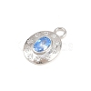 Brass Micro Pave Cubic Zirconia Pendants KK-Z151-16P-3