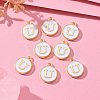 Golden Plated Alloy Charms ENAM-S118-01U-5