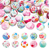 60Pcs 10 Styles Silicone Beads FIND-PH0028-09-1