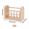 11 Spools Solid Wood Thread Rack WOOD-WH0027-90-2