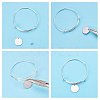 Adjustable Brass Bangles Making BJEW-BC0002-03-6