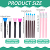 22Pcs Silicone Face Mask Brush Applicator AJEW-PH0006-070-2
