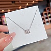 Stainless Steel Cable Chain Necklaces FS-WG30730-44-1