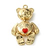 Alloy Enamel Pendants FIND-R146-02-1