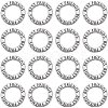 20Pcs Tibetan Style Alloy Linking Rings TIBE-SC0001-96-1