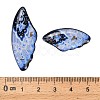 4Pcs 4 Styles Transparent Epoxy Resin Pendants RESI-B032-01C-3