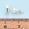 925 Sterling Silver Cup Peg Bails STER-T009-23S-4