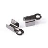 1 Box 6 Colors Iron Folding Crimp Ends IFIN-X0016-B-5