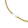 Nbeads 12Pcs 4 Style Half Finished 304 Stainless Steel Cable Chain Bracelets AJEW-NB0003-65-3