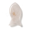 Natural Rose Quartz Pendants G-G932-B17-2