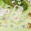 75Pcs 3 Styles Opaque Resin Enamel Cabochons CRES-TA0001-52-7