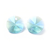 Glass Rhinestone Charms X-RGLA-L017-A-M-3
