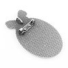 Vintage Alloy Brooch Cabochon Bezel Settings X-PALLOY-N0085-14AS-NF-2