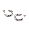 Non-Tarnish 304 Stainless Steel Stud Earrings for Women EJEW-G346-07D-P-2