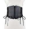 1Pc Imitation Leather Elastic Belts for Women AJEW-CL0002-90-7