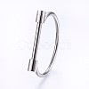 Tarnish Resistant 304 Stainless Steel Bangles BJEW-P222-14P-1