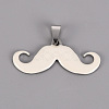 201 Stainless Steel Enamel Pendants STAS-S110-075J-1