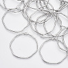 Alloy Open Back Bezel Pendants LS-X-PALLOY-S121-82B-P-1