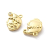 Brass Micro Pave Cubic Zirconia Pendants KK-U049-04G-03-2