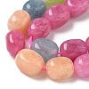 Dyed Natural Malaysia Jade Beads Strands G-P528-I12-01-3