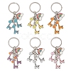 Giraffe Alloy Enamel Keychain KEYC-YW00169-01-2