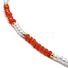 Glass Beaded Necklaces NJEW-P297-01G-03-2