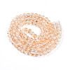 Transparent Crackle Glass Bead Strands GLAA-T025-8mm-02I-2