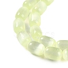 Natural Selenite Beads Strands G-F750-15-4