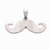 201 Stainless Steel Enamel Pendants STAS-S110-075A-2
