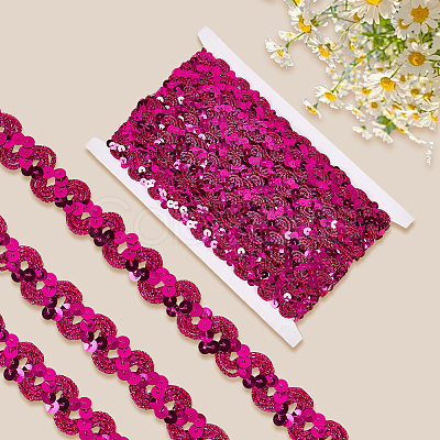 Polyester Paillette Beads OCOR-WH20004-06I-1