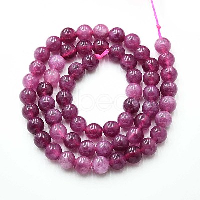 Natural Quartz Beads Strands G-N355-6mm-43-1