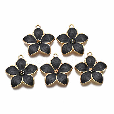 Alloy Enamel Pendants LS-ENAM-T011-107B-NR-1