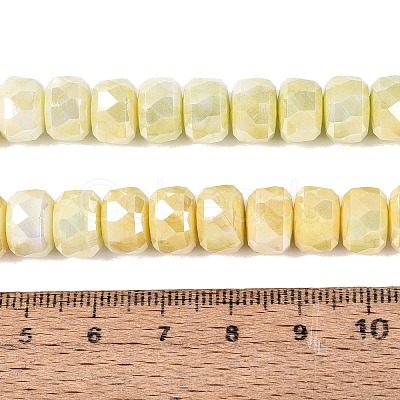 Anti-Tarnish Electroplate Glass Beads Strands GLAA-T025-10mm-11B-1