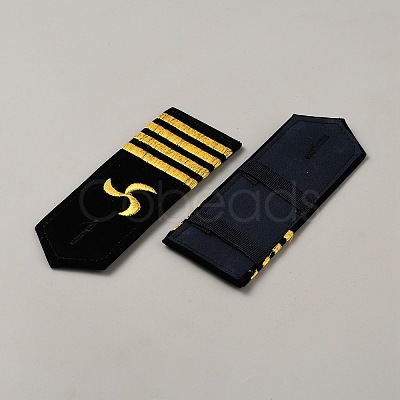 Polyester Fiber Epaulettes AJEW-WH0475-95D-1
