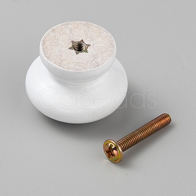 Wood Drawer Knobs FIND-WH0431-75B-1