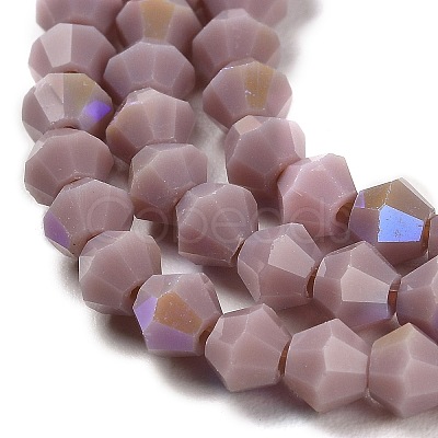 Opaque Solid Color Imitation Jade Glass Beads Strands LS-EGLA-A039-P4mm-L13-1