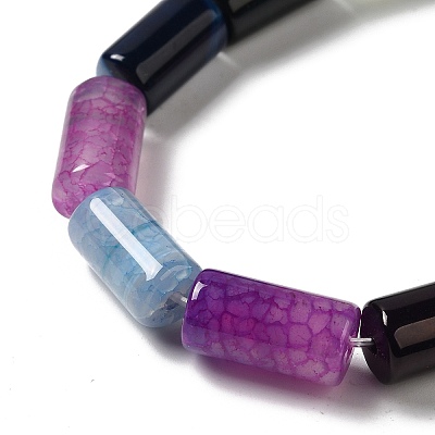 Natural Agate Beads Strands G-H295-E01-09-1