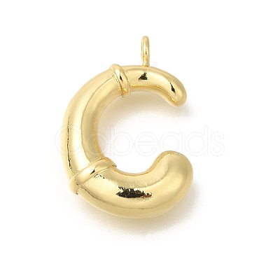 Rack Plating Brass Pendants KK-I722-08G-C-1