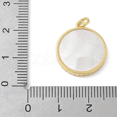 Brass Micro Pave Cubic Zirconia Pendants X1-KK-K298-16G-02-1