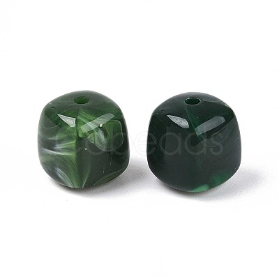 Opaque Acrylic Beads OACR-ZX006-33K-1