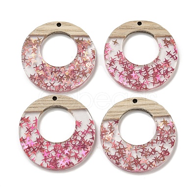 Wooden Pendants FIND-B042-09D-1