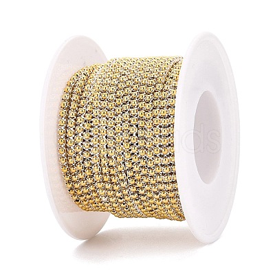 Iron & ABS Plastic Imitation Pearl Tennis Chains CH-Q006-01A-02-1
